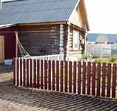 Фото 1 забора из штакетника, Восточно-Казахстанская область, город Усть-Каменогорск