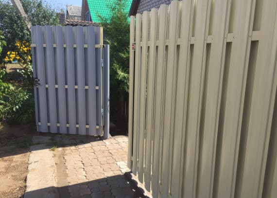 Фото 4 забора из штакетника, Алматинская область, город Алматы