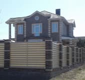 Забор из металлического штакетника, Атырауская область, город Атырау