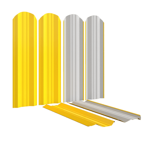 Штакетник для забора М-образный Эко в Казахстане